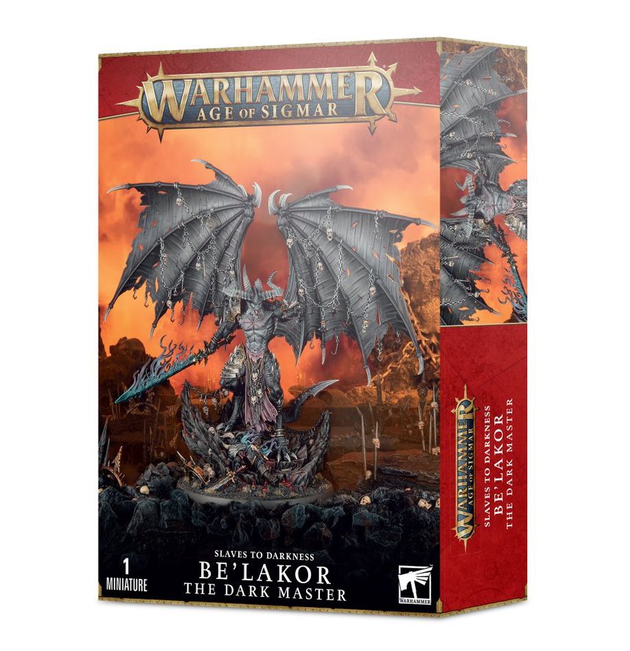 Warhammer Be’lakor the Dark Master Daemon Prince – product packaging