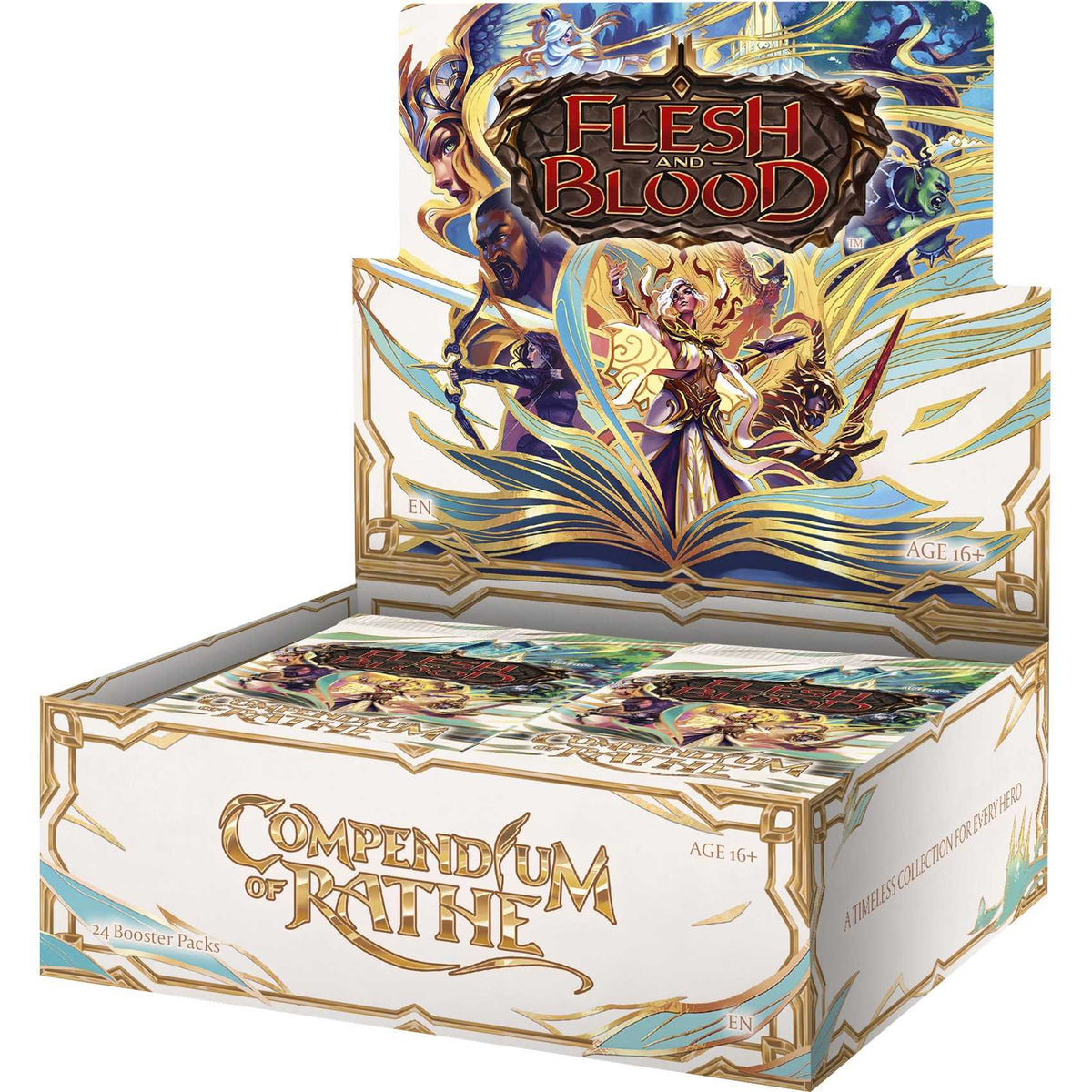 Flesh and Blood - Compendium of Rathe Booster Box – product packaging