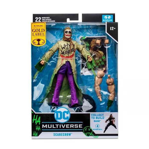 McFarlane DC Multiverse Scarecrow Artist Series Dark Knight Jokerized – product packaging