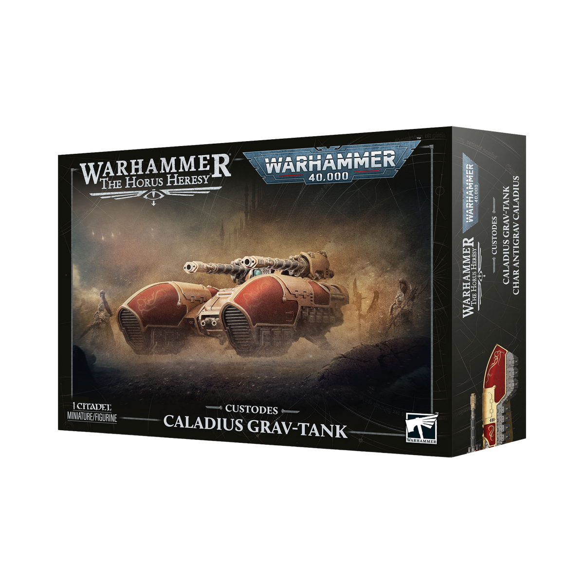 Warhammer Adeptus Custodes Caladius Grav-Tank – product packaging