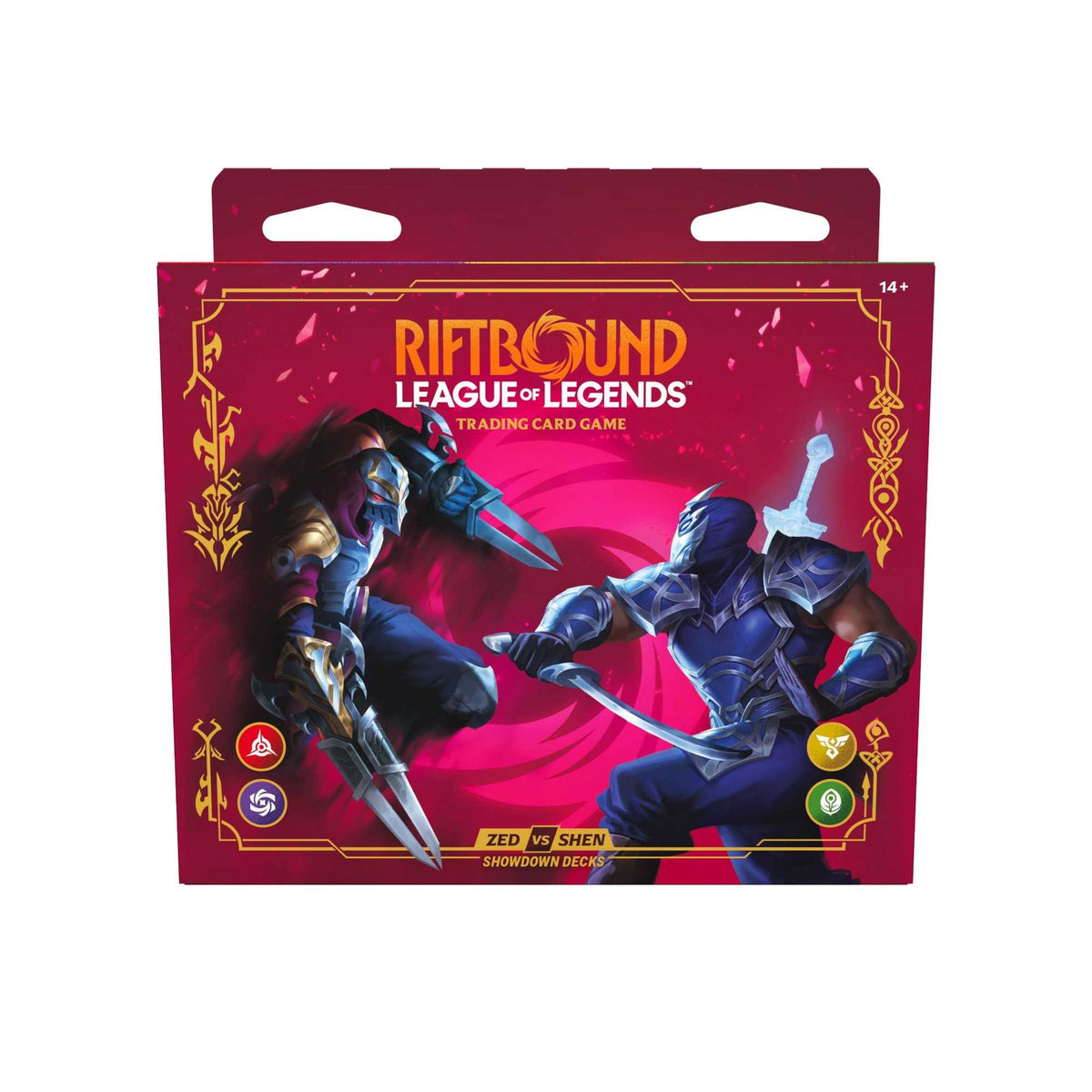 Riftbound: League of Legends – Vendetta Showdown Deck – Zed vs Shen – product packaging