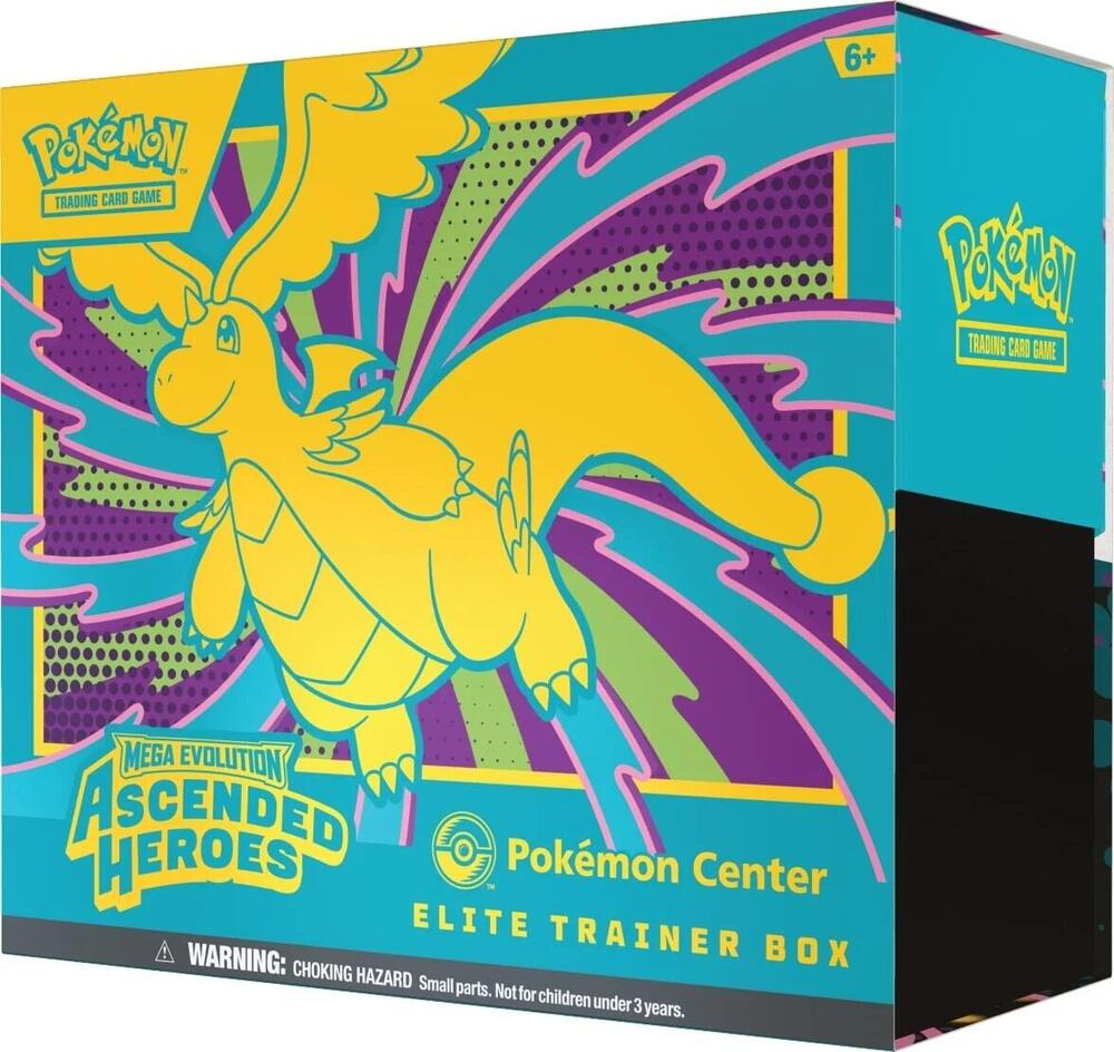 Pokemon Ascended Heroes Elite Trainer Box Pokemon Center (Exclusive)