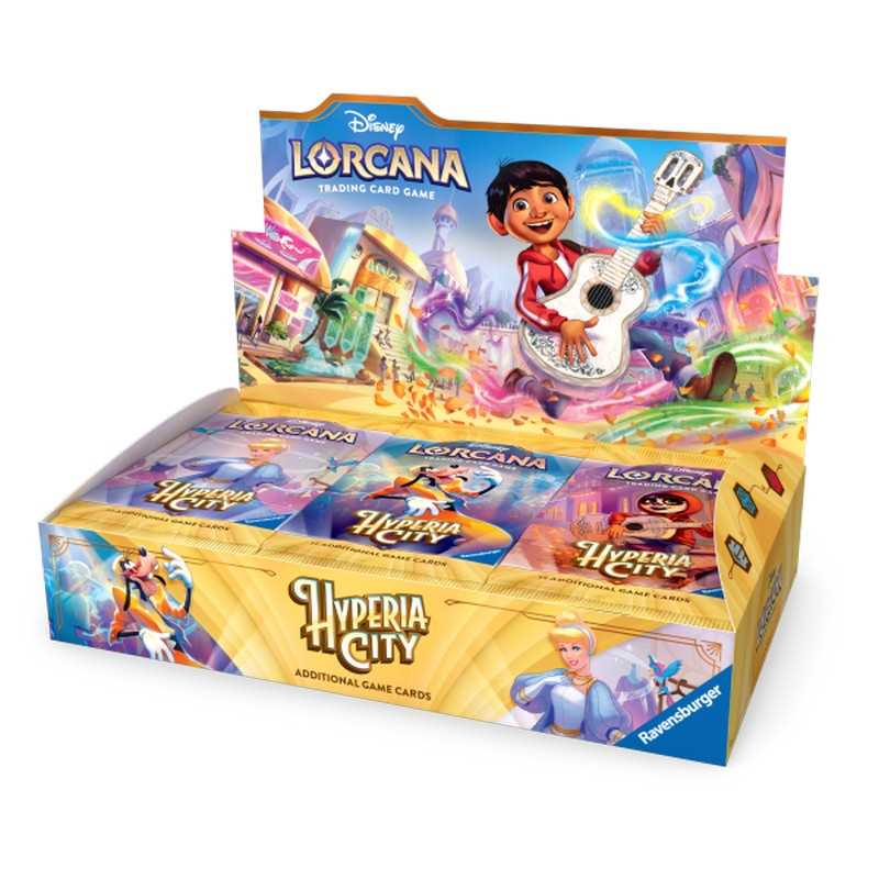 Disney Lorcana Hyperia City Booster Box – product packaging