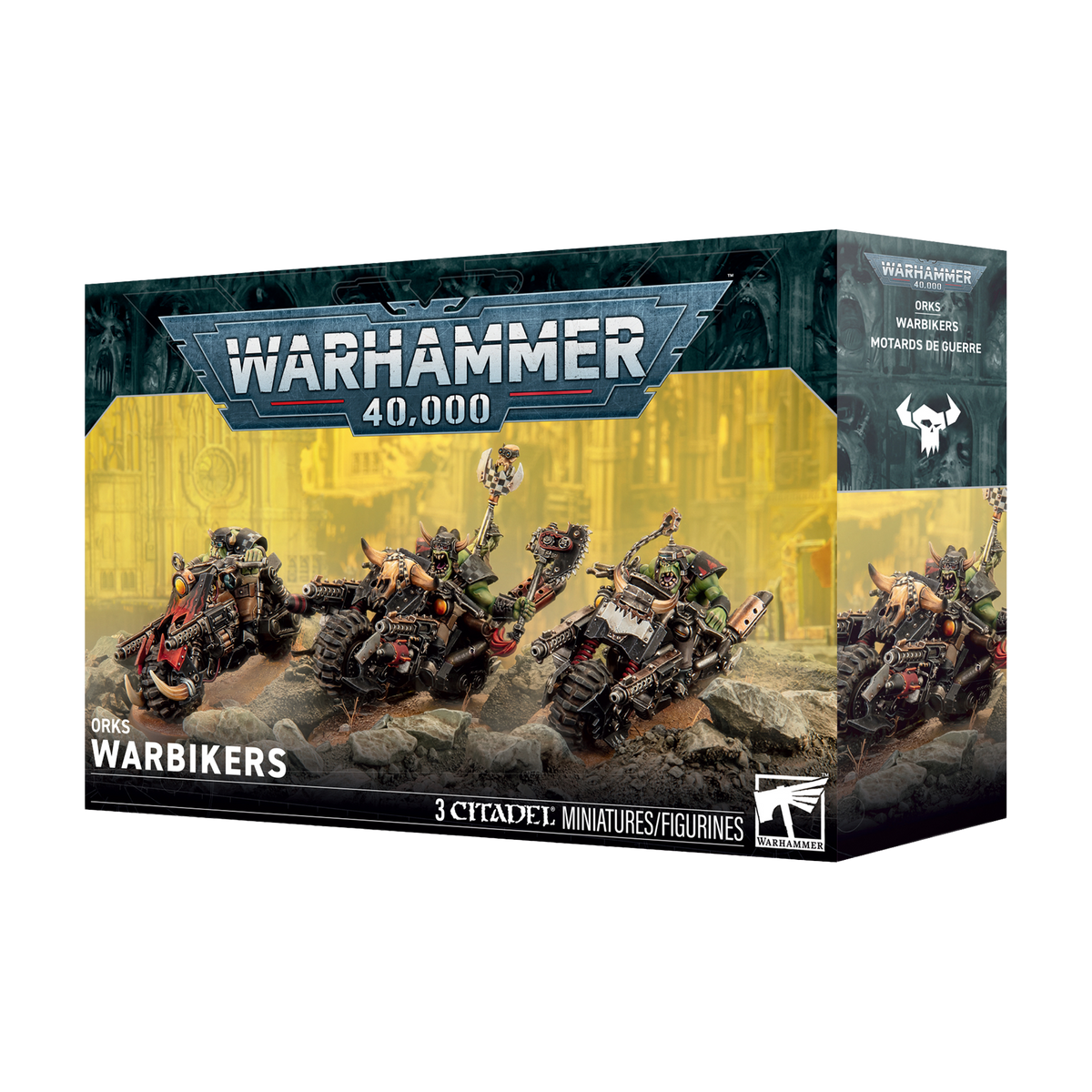 Warhammer 40,000 Orks Warbikers – product packaging