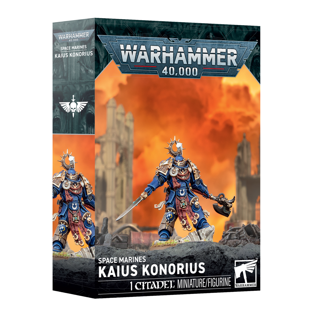 Warhammer 40,000 Kaius Konorius – product packaging