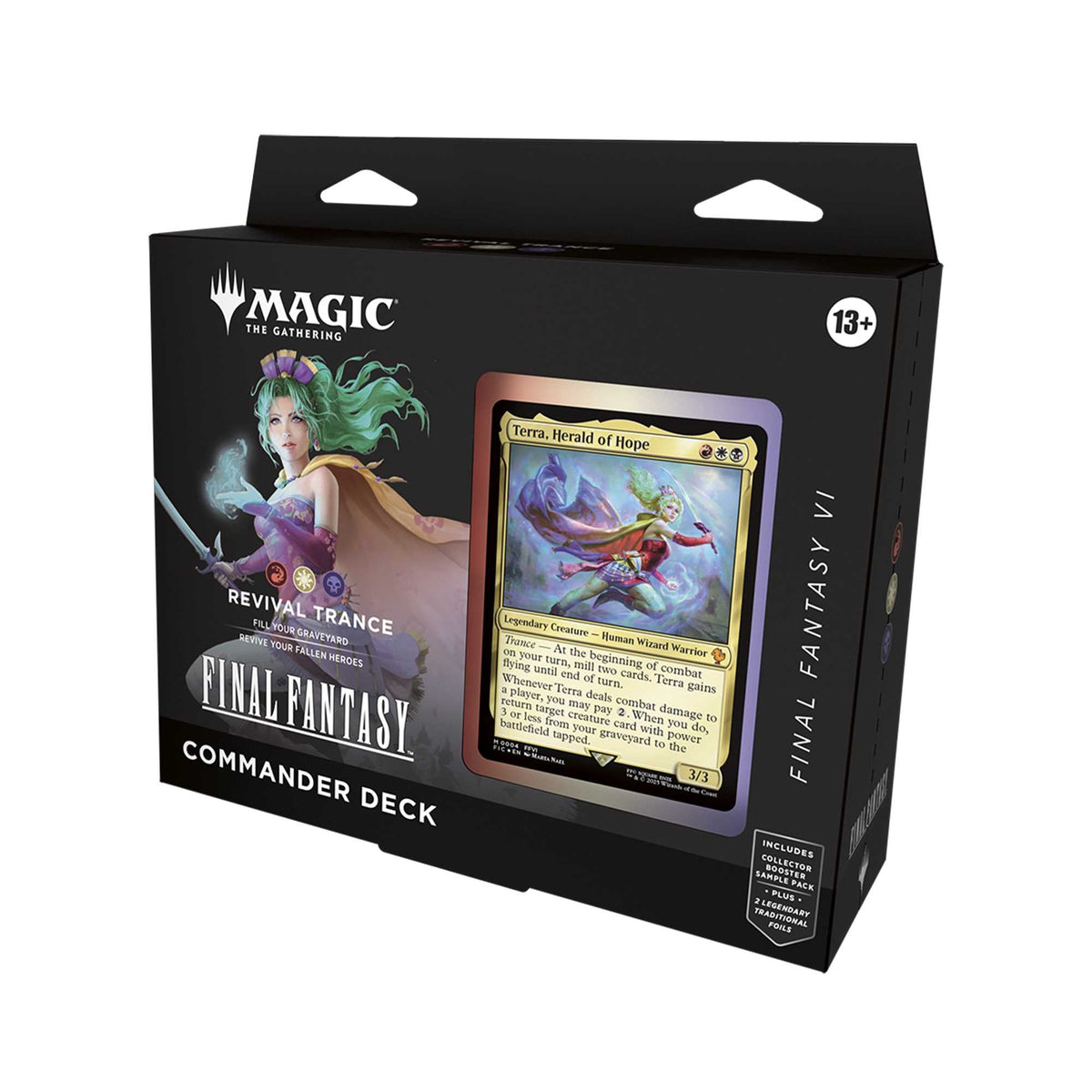 Magic: The Gathering FINAL FANTASY Revival Trance Commander Deck – product packaging