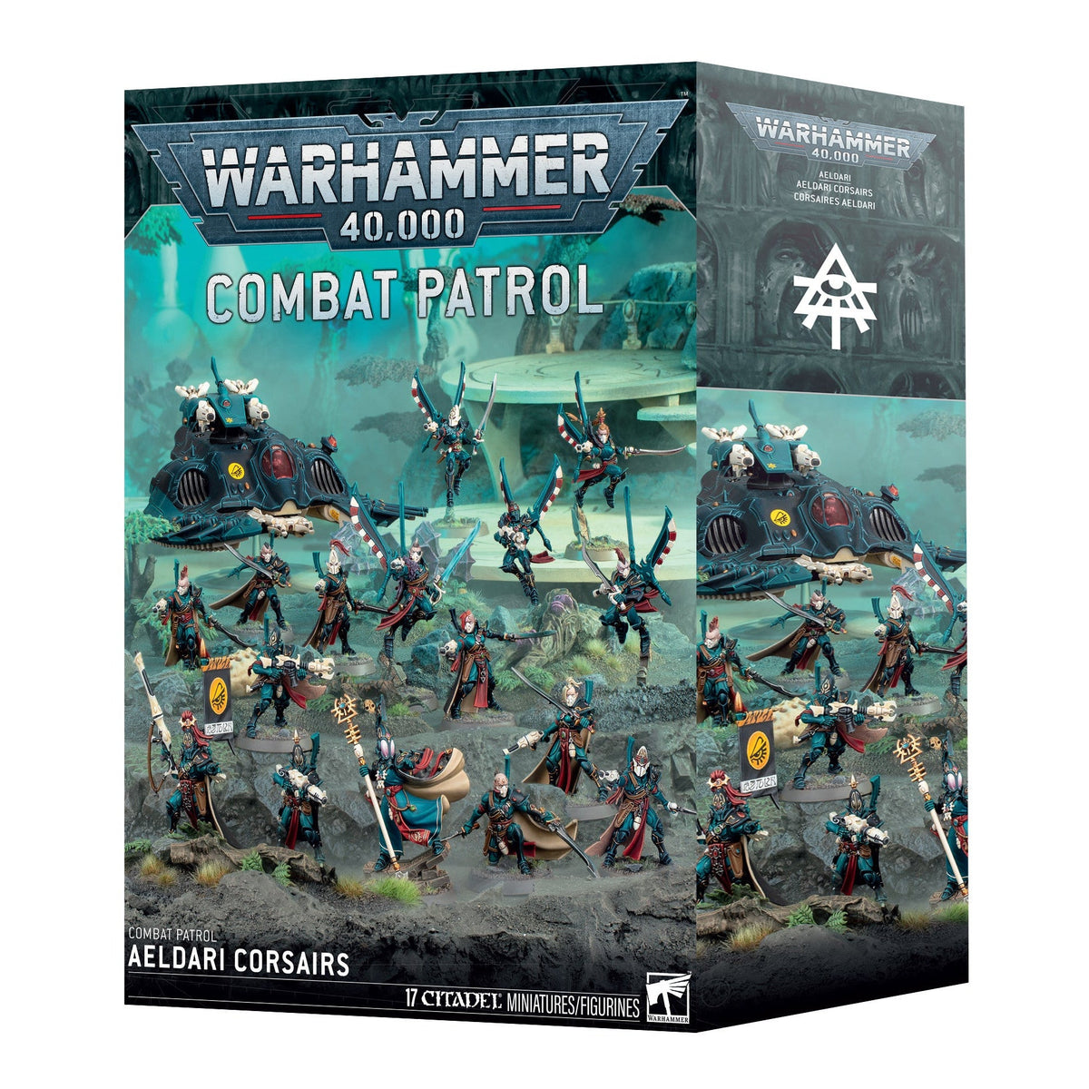 Warhammer 40,000: Combat Patrol – Aeldari Corsairs – product packaging