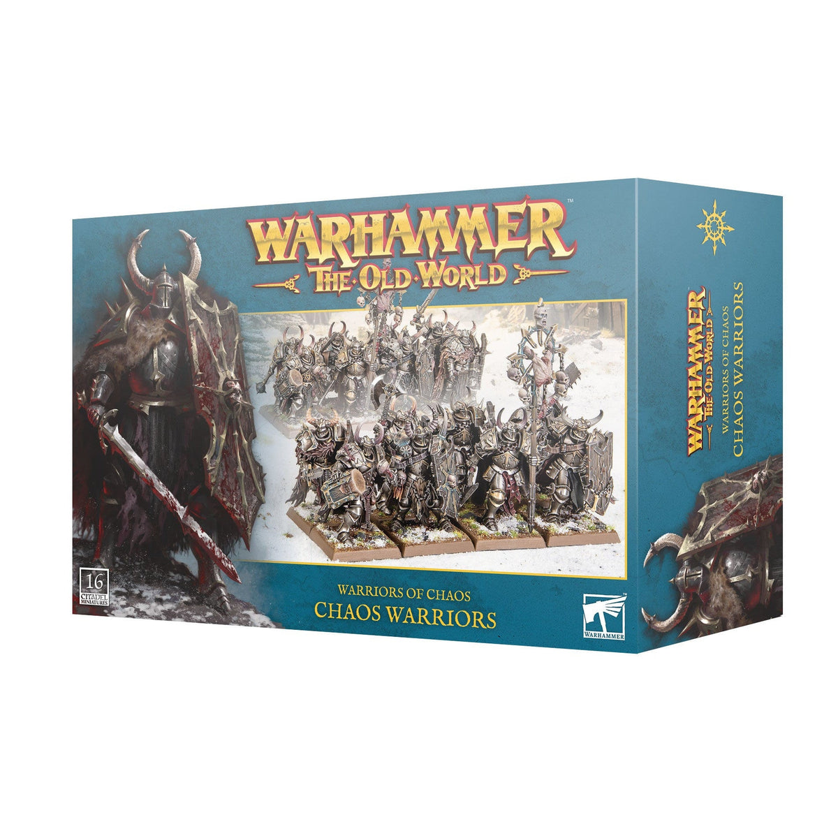 Warhammer The Old World Warriors of Chaos Chaos Warriors – product packaging