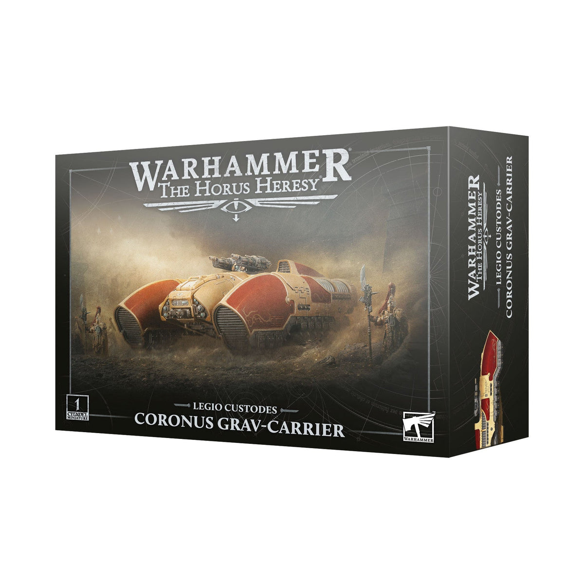 Legio Custodes: Coronus Grav-Carrier Warhammer The Horus Heresy – product packaging