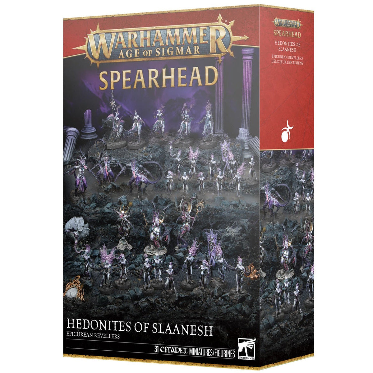 Spearhead: Epicurean Revellers Warhammer Age of Sigmar – product packaging