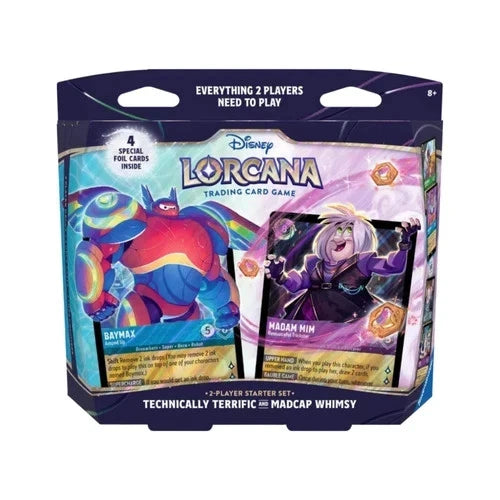 Disney Lorcana 2-Player Deck Display – Technically Terrific & Madcap Whimsy