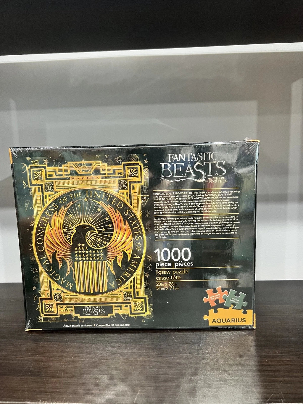 Fantastic Beasts Puzzle MACUSA Seal 1000 Pieces Aquarius – product photo 2