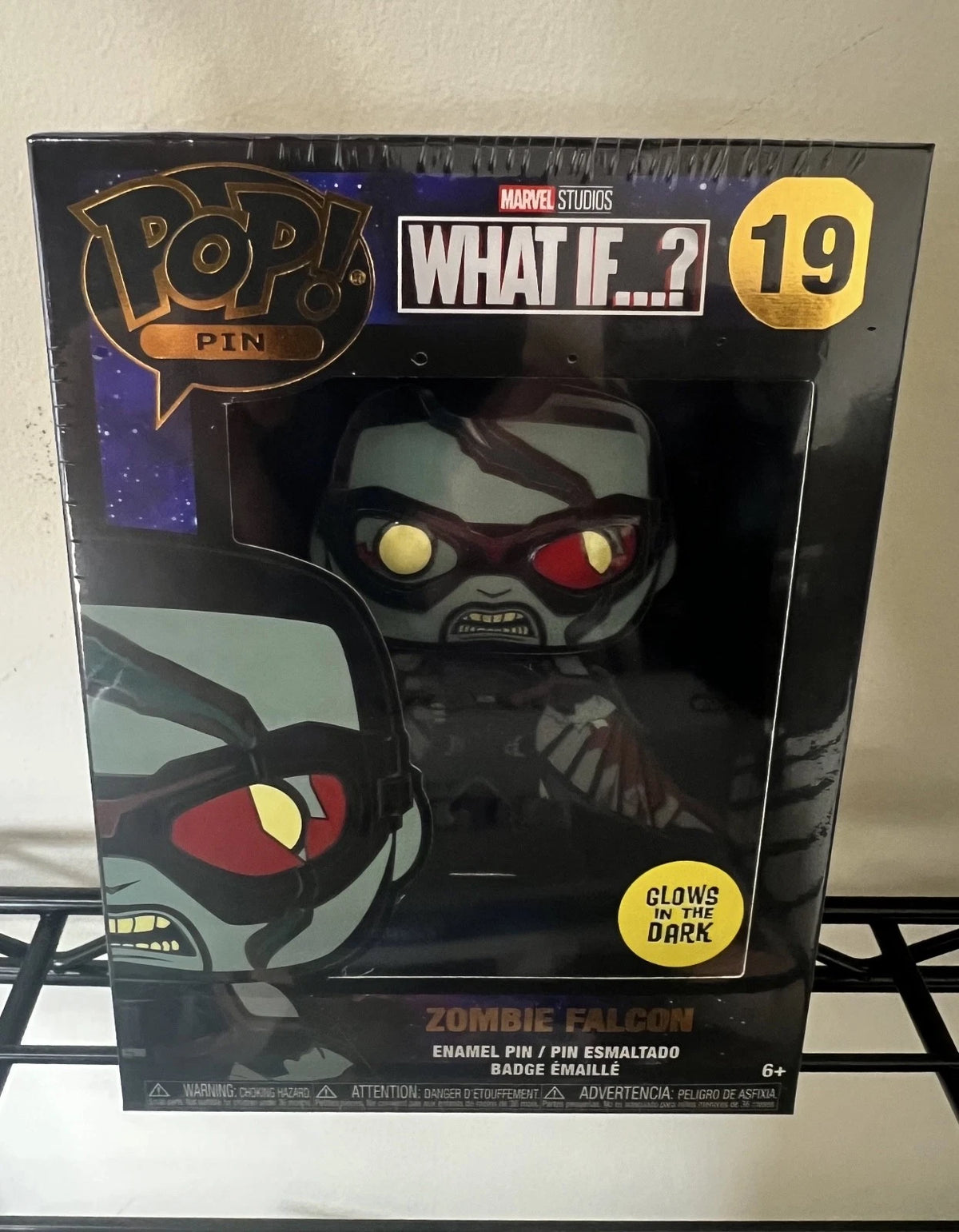 Funko Pop! Pin Marvel What If…? Zombie Falcon #19