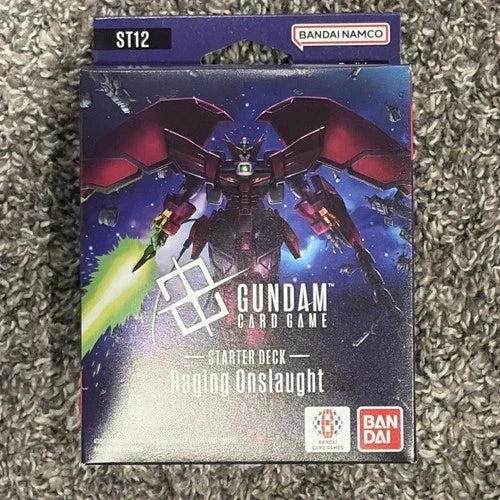 Gundam Card Game ST12 Raging Onslaught Starter Deck – English