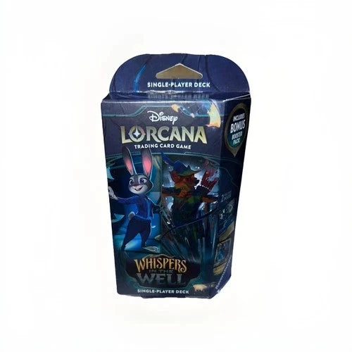 Disney Lorcana Whispers in the Well Single-Player Deck – Judy Hopps & Robin Hood