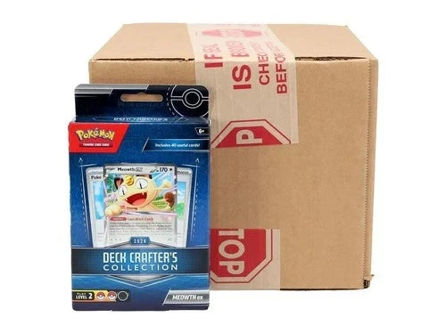 Pokémon TCG Deck Crafter’s Collection Case – 12 Sealed Boxes, Outer Case Opened