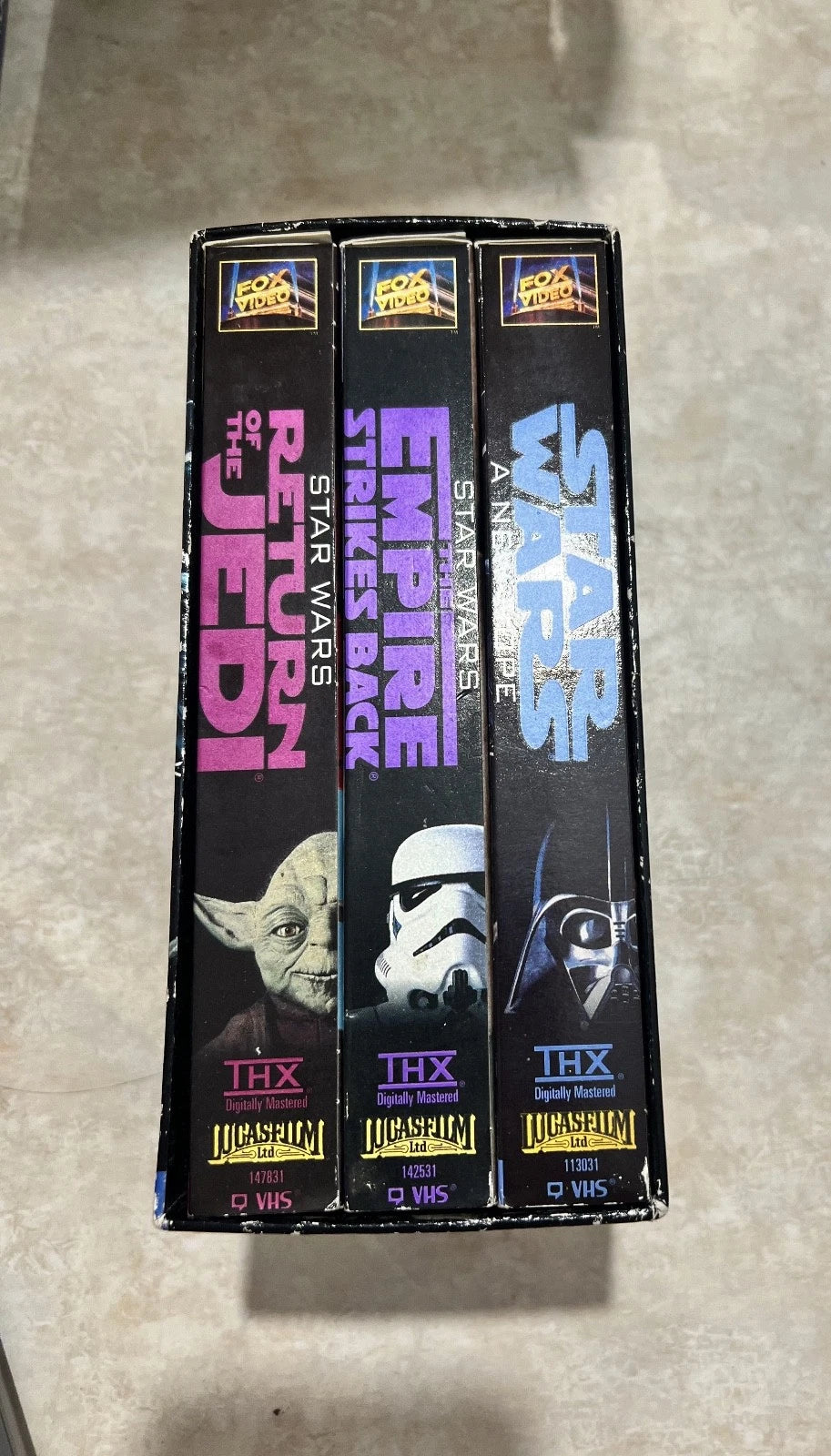 Star Wars Trilogy Giftpack VHS Box Set (1995) – Very Good