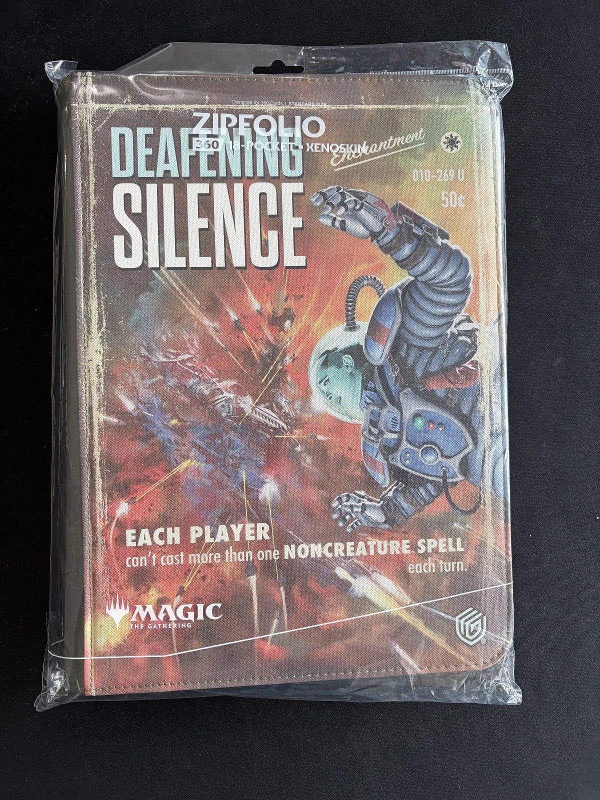 Ultimate Guard Magic: The Gathering Deafening Silence Zipfolio 360 18-Pocket