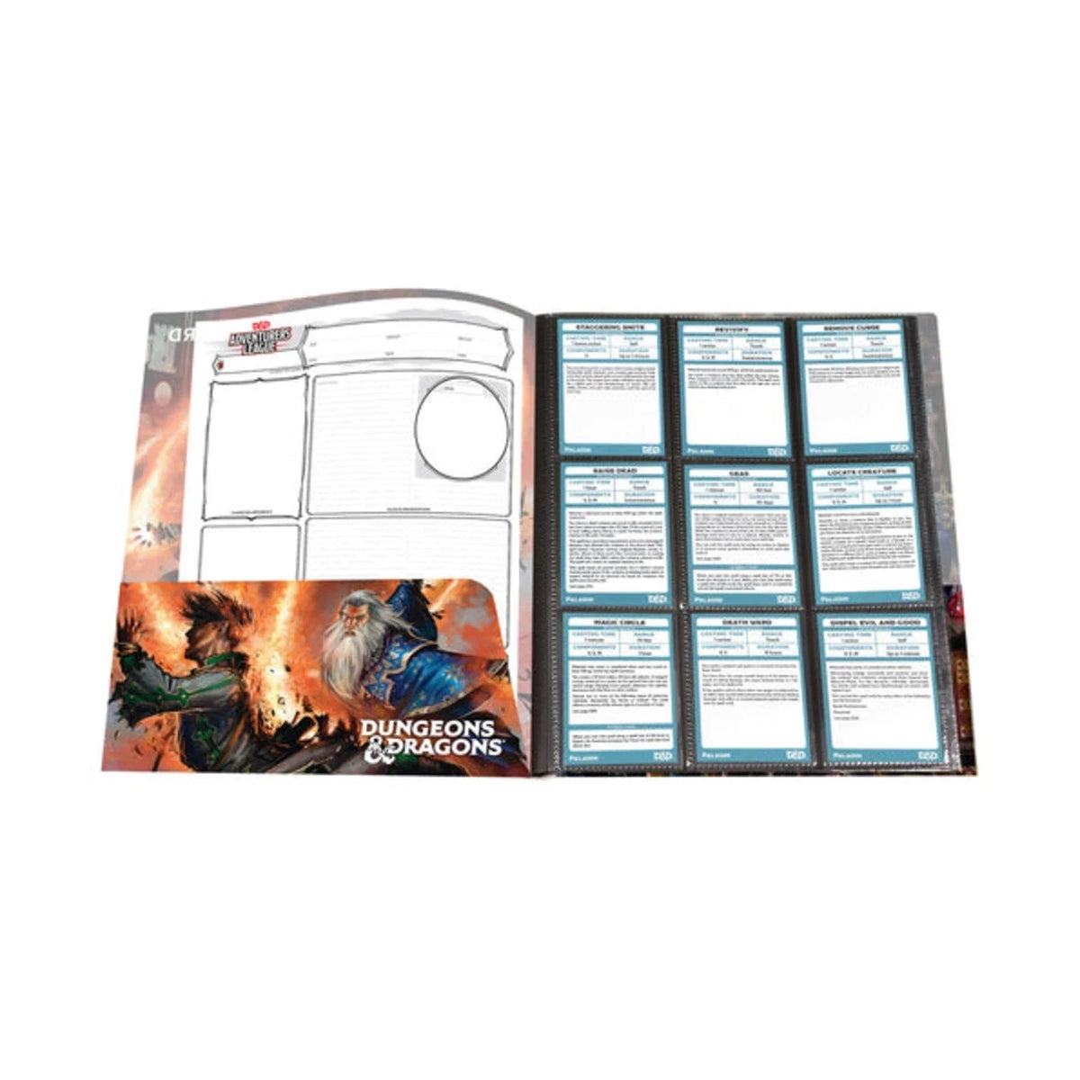 Ultra Pro D&D Class Folio w/Stickers – Wizard – product photo 3